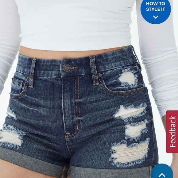Aeropostal jean shorts - Picture 2 of 3
